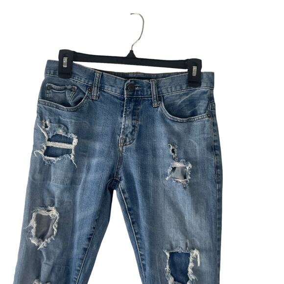 Aeropostale Men's Size 28 X 30 Distressed Skinny Jeans - Picture 2 of 10